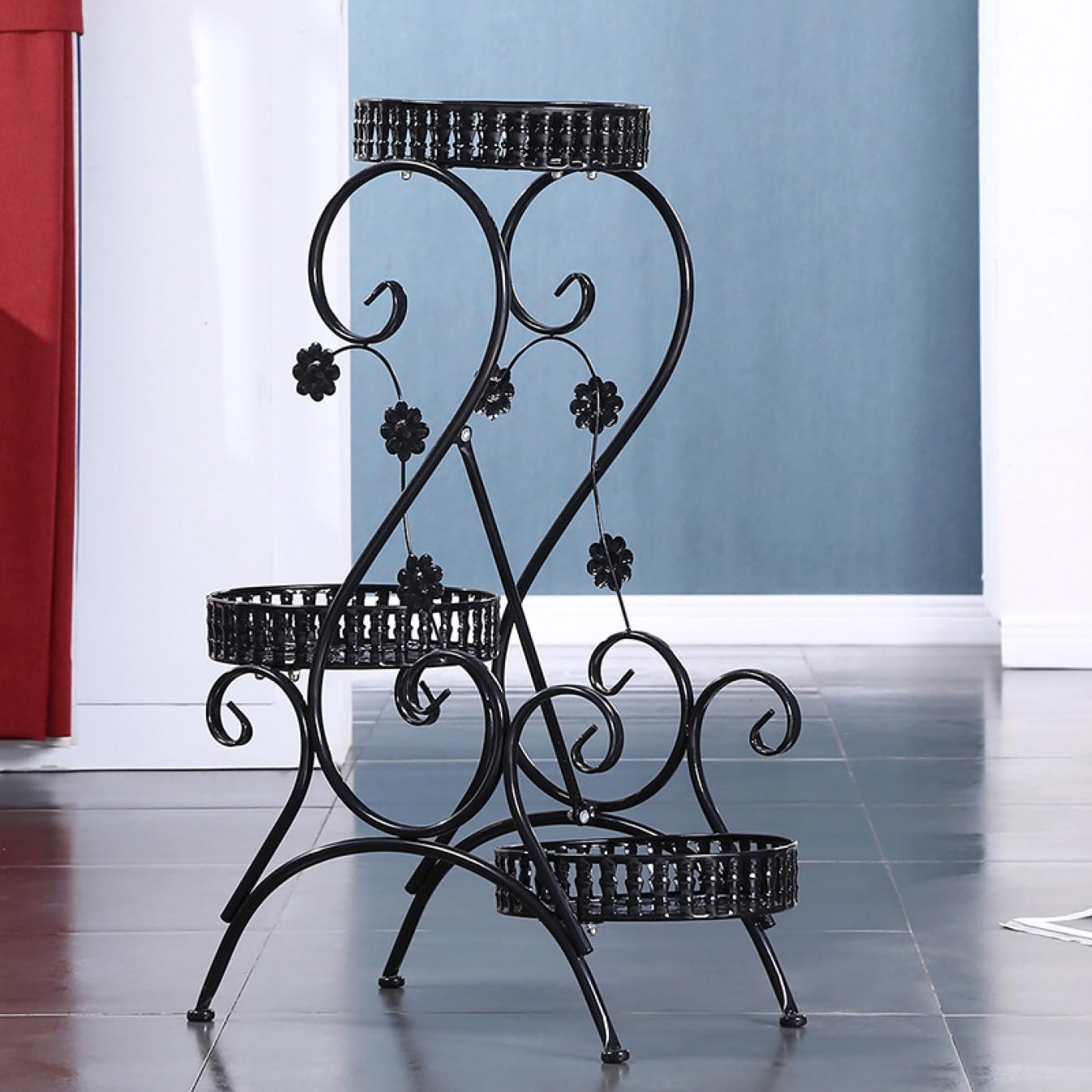 Amazon.co.jp: [GZGZ] フラワースタンド アイアン ガーデニング用品